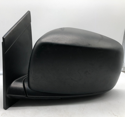2008-2010 Dodge Caravan Driver Side View Power Door Mirror Black OEM A02B04003