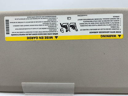 2011-2020 Dodge Journey Passenger Sun Visor Gray Illuminated OEM A01B40011