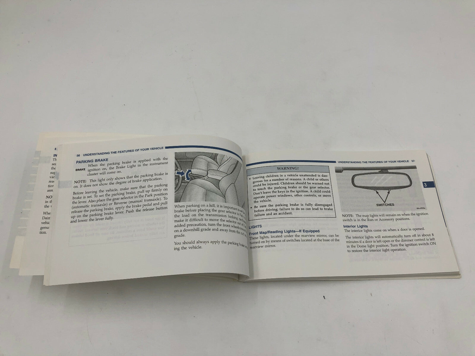 2001 Dodge Neon Owners Manual Set with Case OEM C03B67011