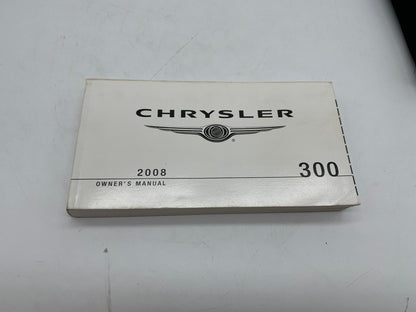 2008 Chrysler 300 Owners Manual Set with Case OEM R01B13010