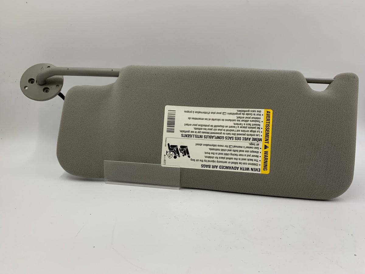 2005-2007 Cadillac STS Passenger Sun Visor Gray Illuminated OEM B01B04042
