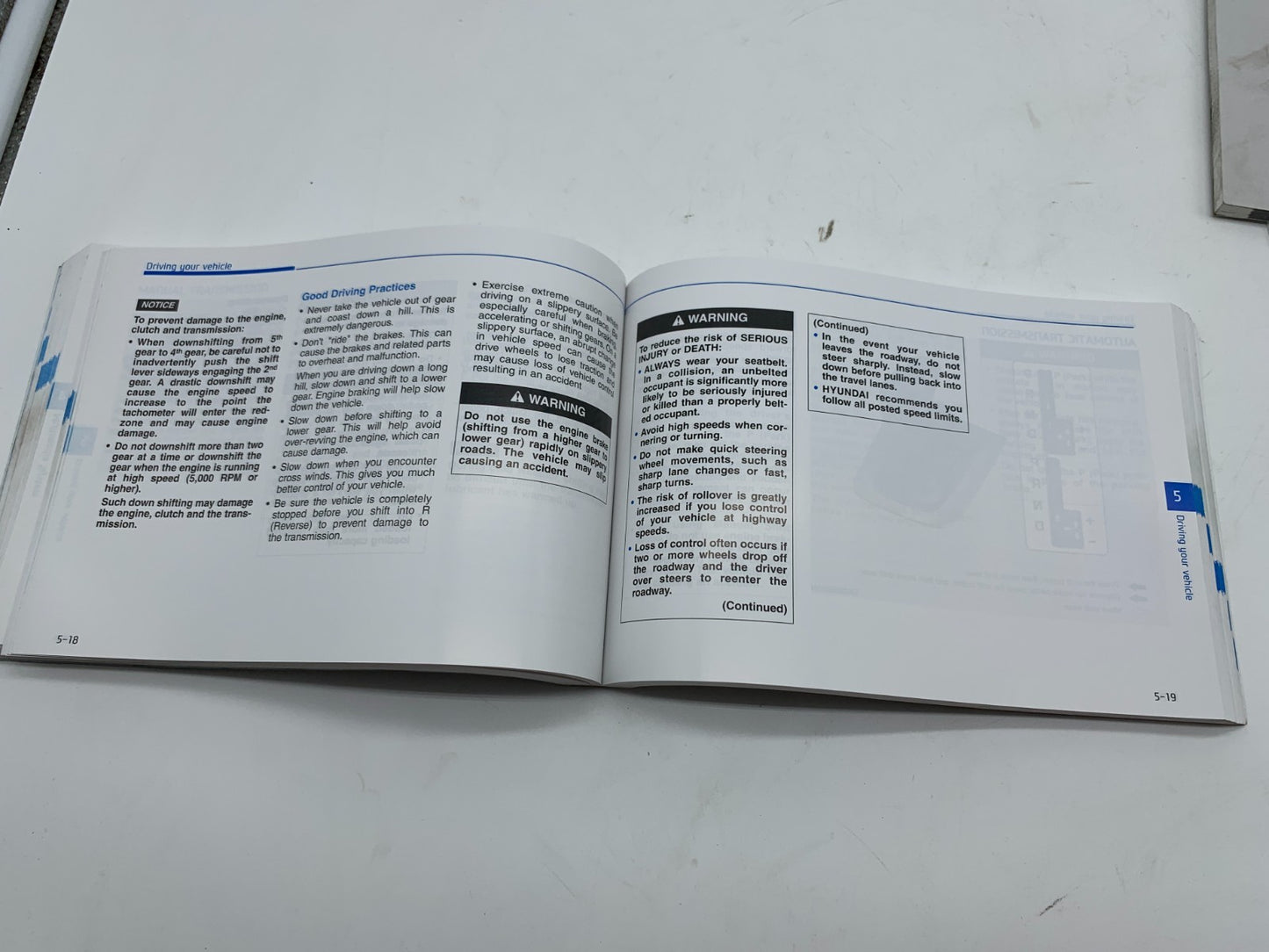 2017 Hyundai Elantra Owners Manual Set OEM B01B22011
