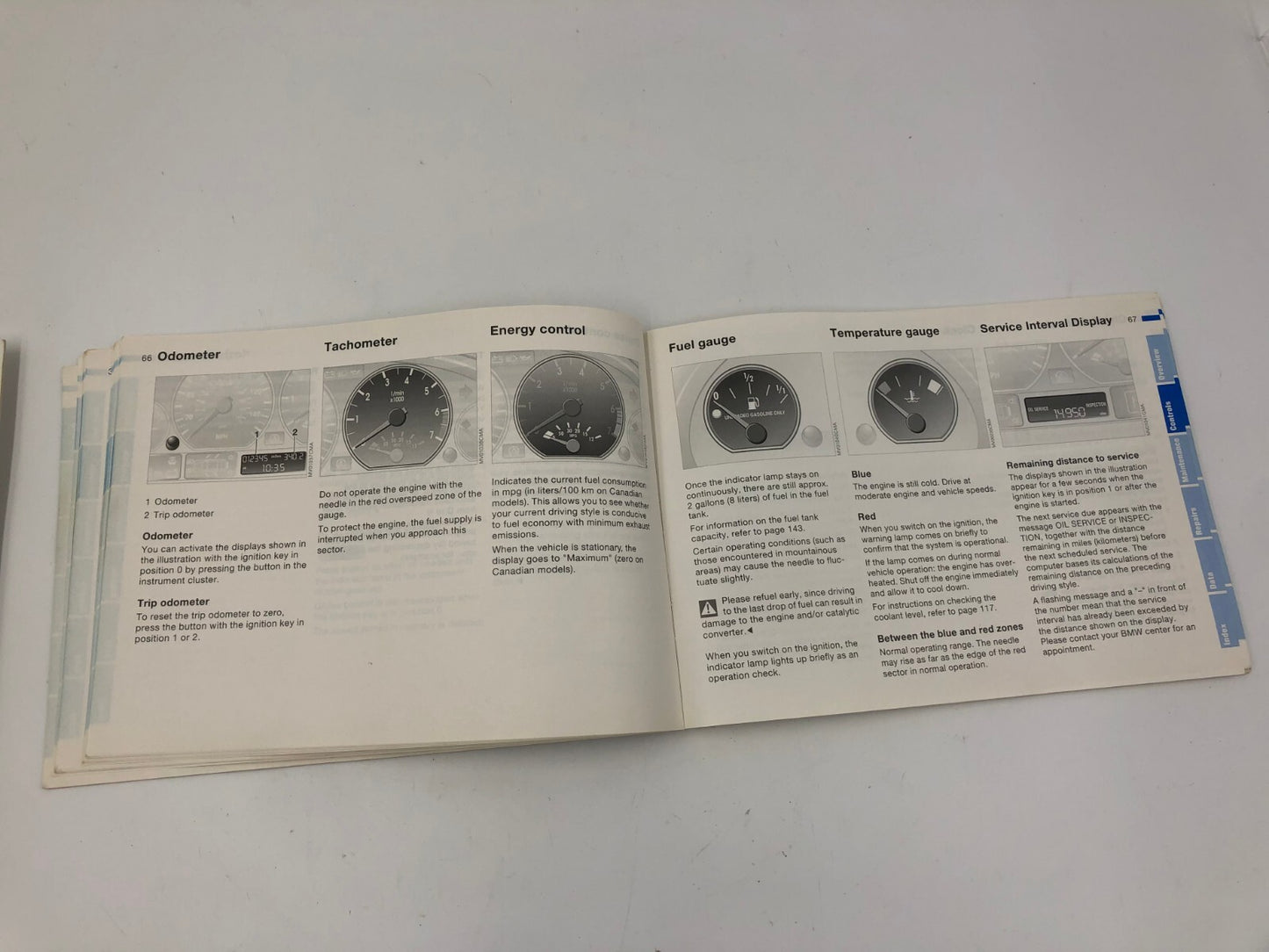 2001 BMW 320i 3 Series Owners Manual Set OEM C03B23045