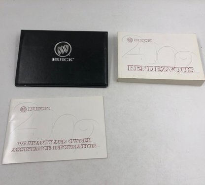 2002 Buick Rendezvous Owners Manual Set with Case OEM A03B19075