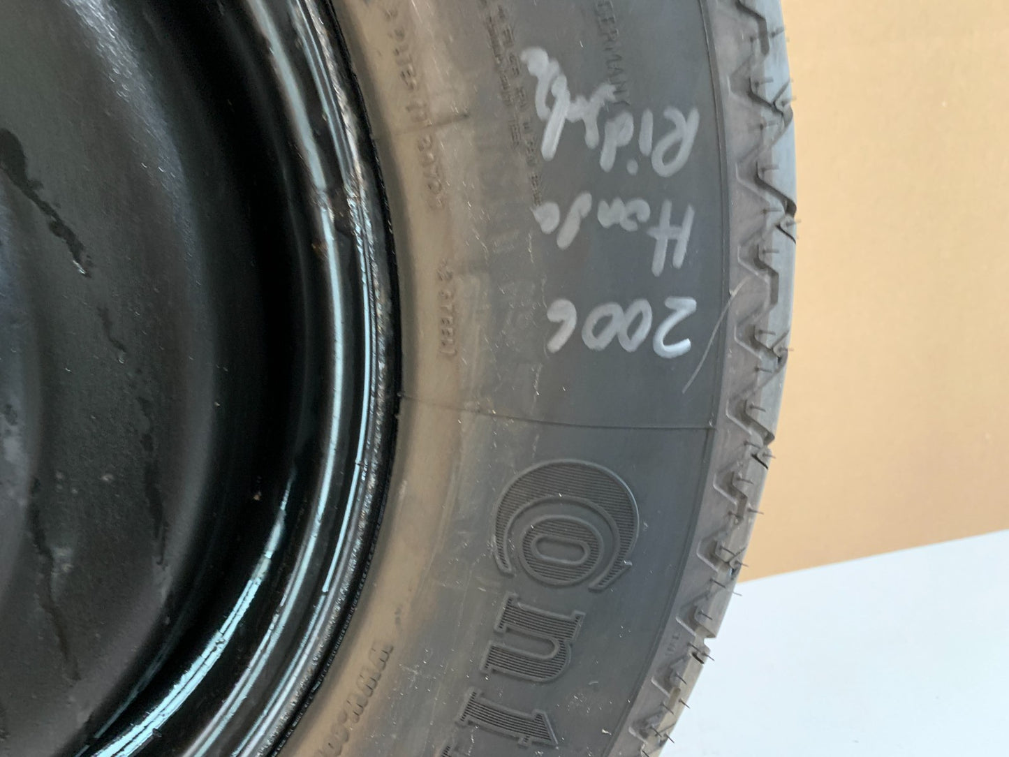 2006-2014 2017-2025 Honda Ridgeline  17" Spare Tire Wheel Compac Donut T16590R17