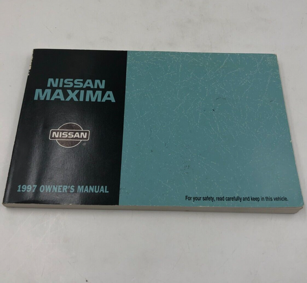 1997 Nissan Maxima Owner's Manual Handbook OEM L03B23023