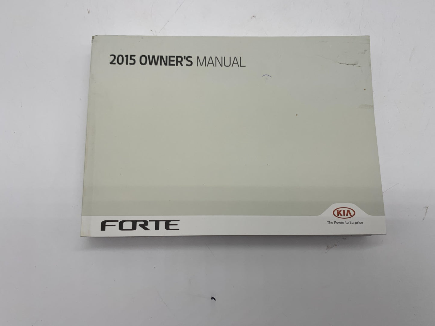 2015 Kia Forte Owners Manual Set OEM A02B55012
