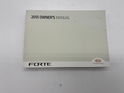 2015 Kia Forte Owners Manual Set OEM A02B55012