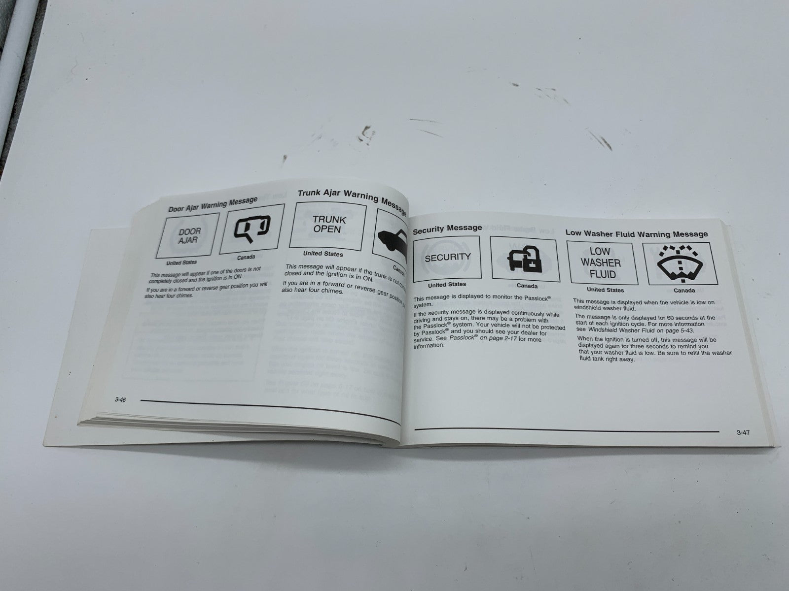 2004 Chevrolet Impala Owners Manual OEM B03B56026