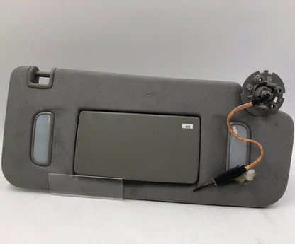 2017-2021 Chevrolet Trax Passenger Sun Visor Gray Illuminated A04B29054