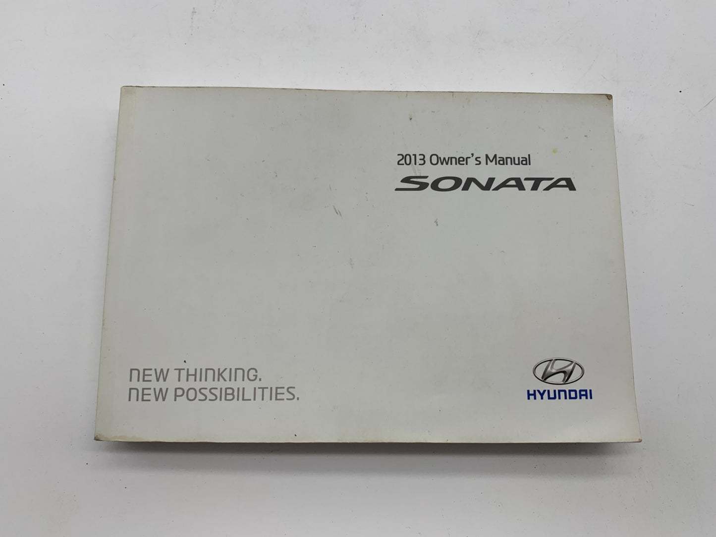 2013 Hyundai Sonata Owners Manual Set with Case OEM C03B22055