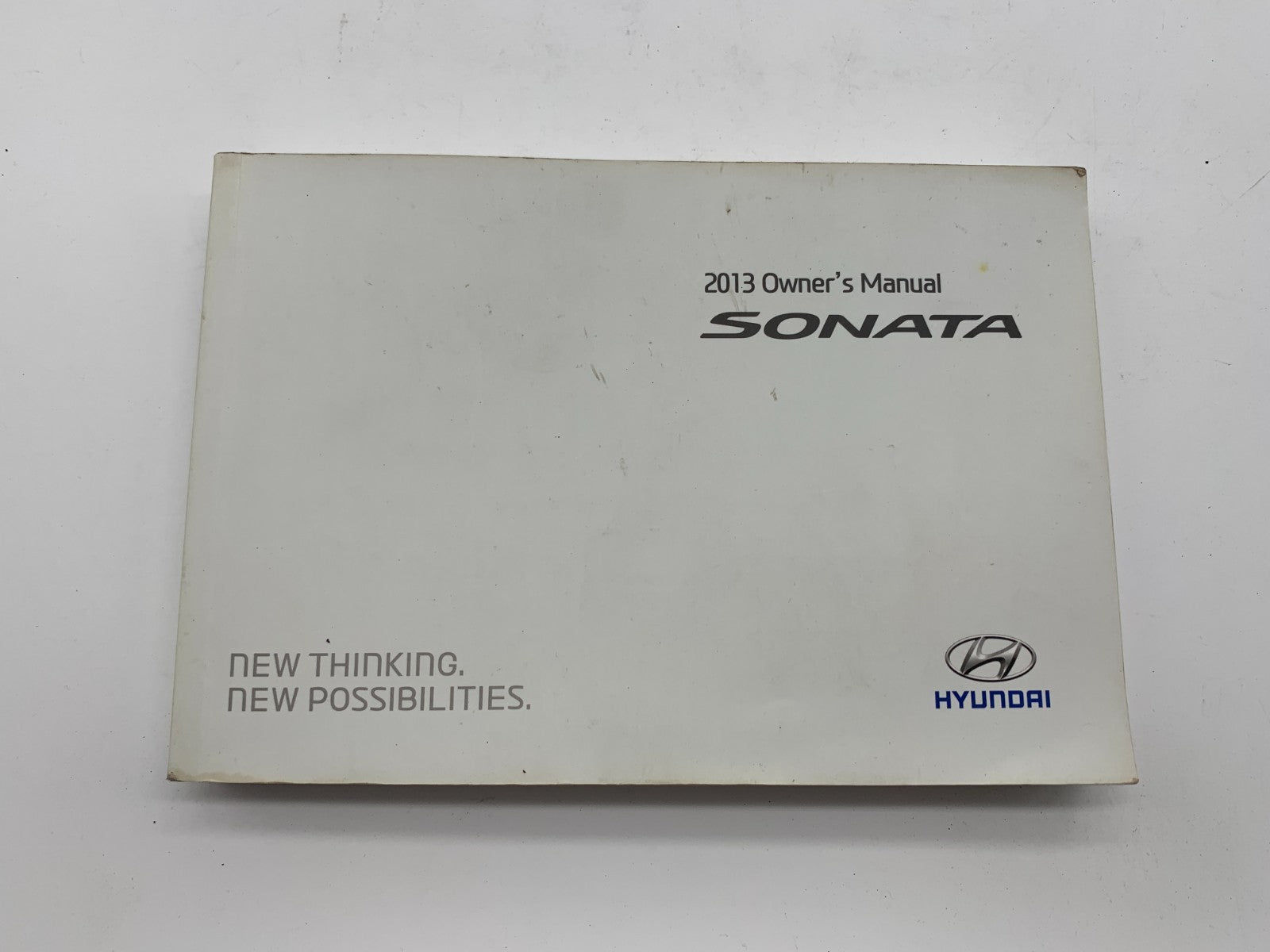 2013 Hyundai Sonata Owners Manual Set with Case OEM C03B22055