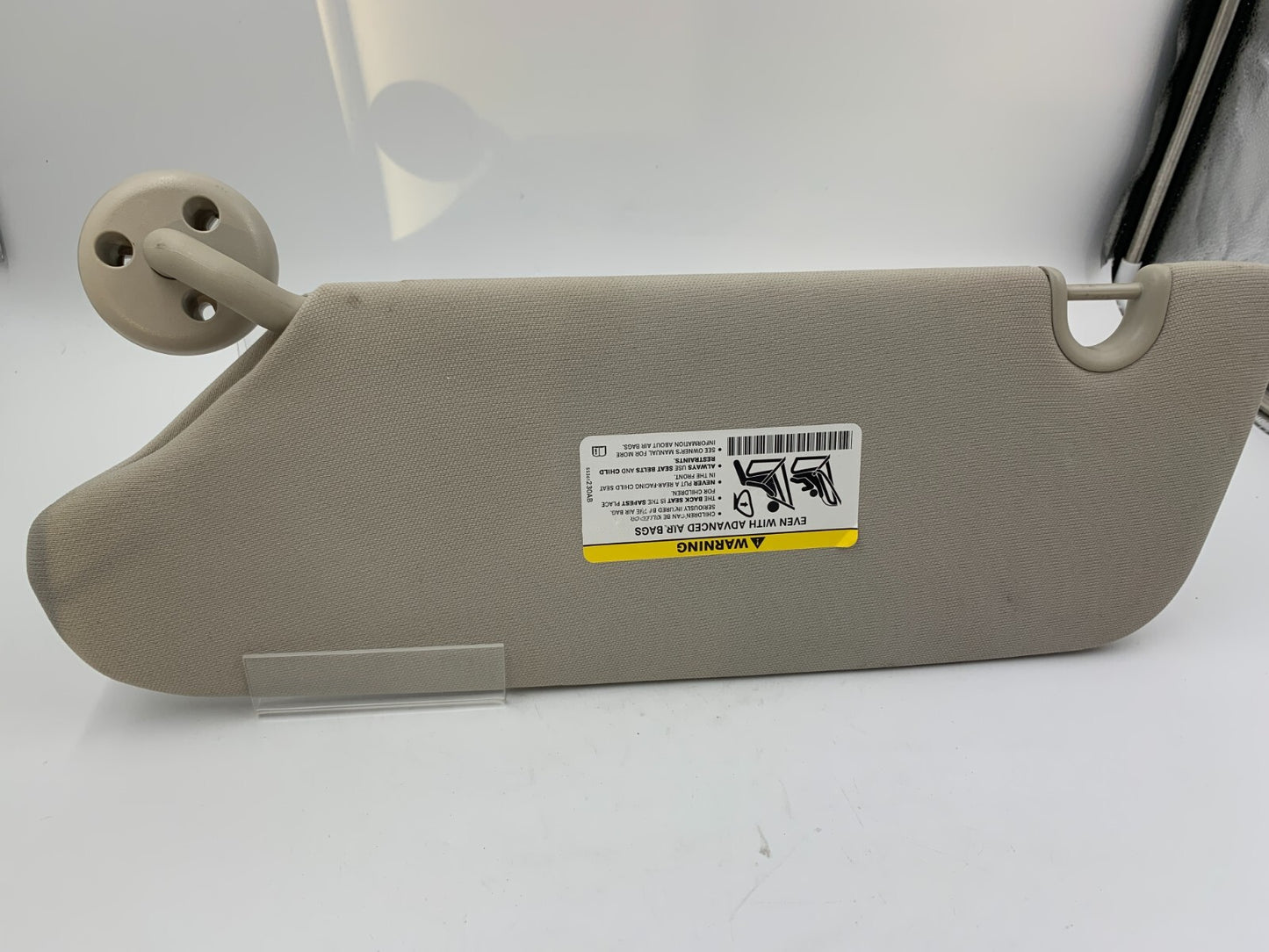 2011-2020 Dodge Caravan Passenger Sun Visor Sunvisor Gray OEM D04B03082