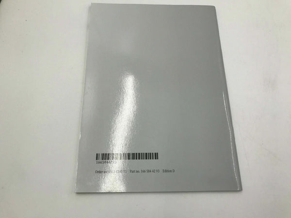 2013 BMW C-Class Owners Manual Set with Case OEM I01B39008