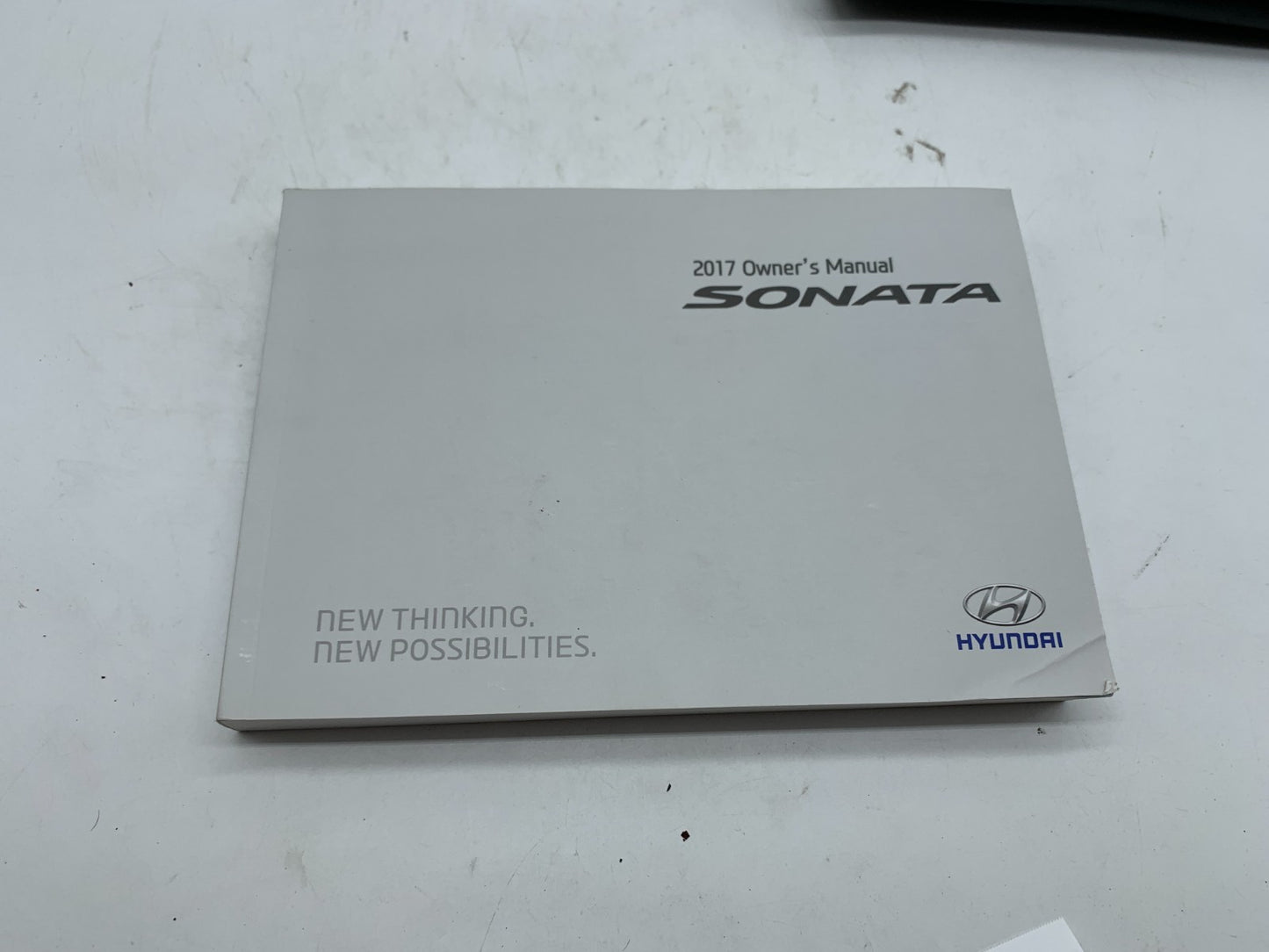 2017 Hyundai Sonata Owners Manual Set with Case OEM D02B09036