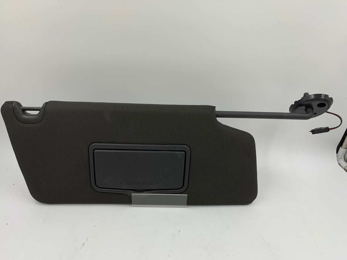 2011-2015 Ford Explorer Passenger Sun Visor Illuminated Black OEM B01B21039