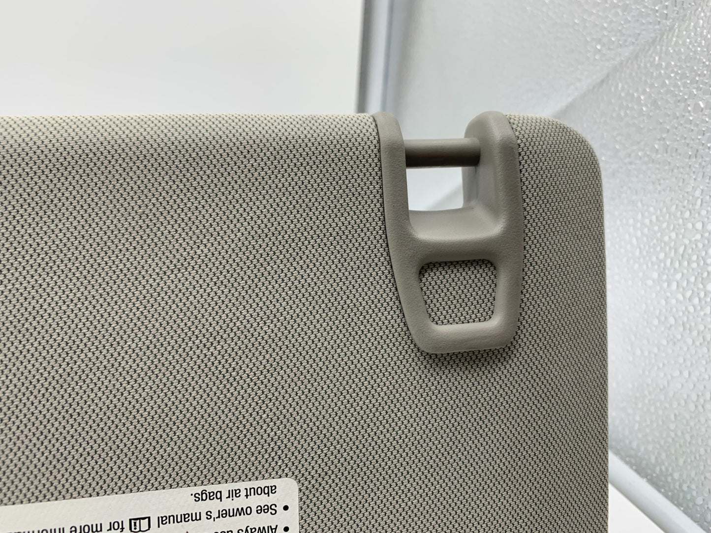 2013-2021 Buick Encore Passenger Sun Visor Gray Illuminated OEM A02B30006