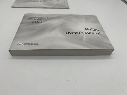 2021 Chevrolet Malibu Owners Manual Set OEM A02B54008