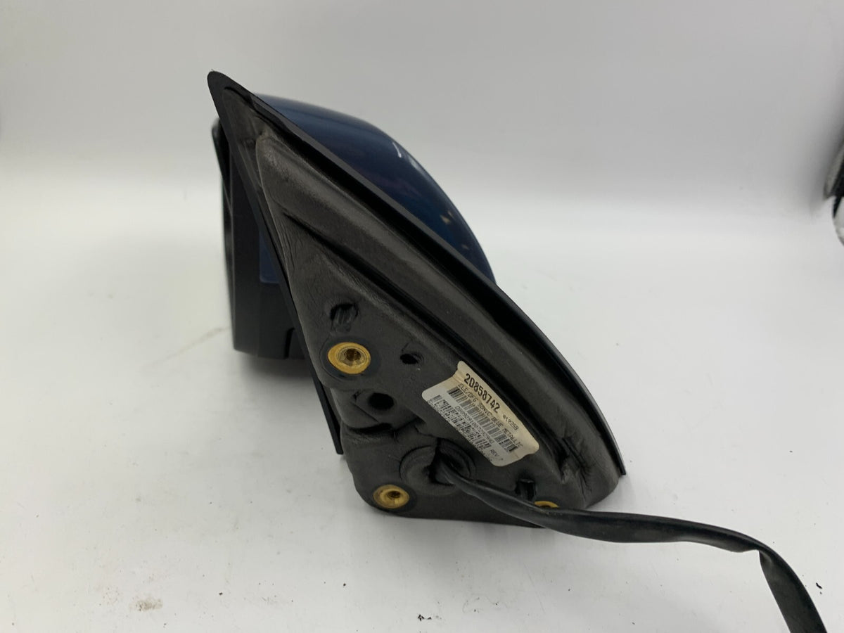 2010-2011 GMC Terrain Driver Side Power Door Mirror Blue OEM
