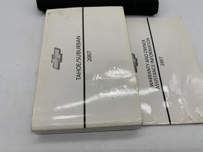 2007 Chevrolet Tahoe Suburban Owners Manual Set with Case OEM