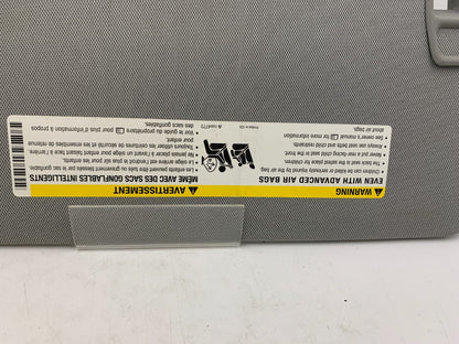 2017-2021 Chevrolet Trax Passenger Sun Visor Gray OEM A01B10028