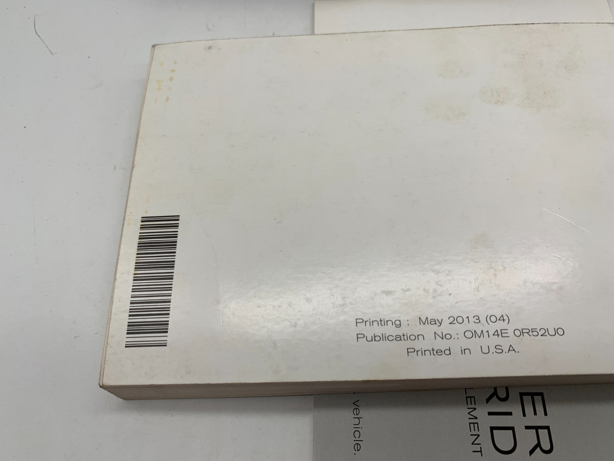 2014 Nissan Pathfinder Owners Manual Set with Case OEM D01B64009