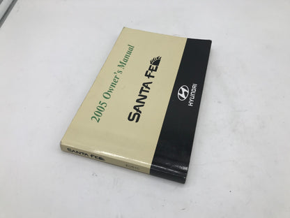 2005 Hyundai Santa Fe Owners Manual OEM E04B10052