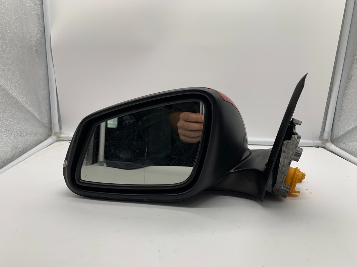 2013-2018 BMW 328i Driver Side View Power Door Mirror Red OEM C01B29002