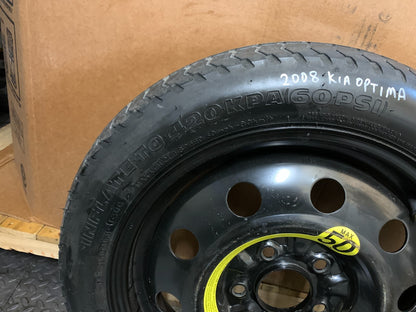 2015-2025 Hyundai Elantra 16" Spare Tire Compact Donut T125/80D16 97M Hankook