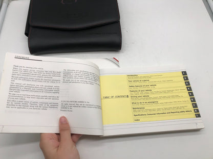 2018 Kia Optima Owners Manual Set with Case OEM A01B13021