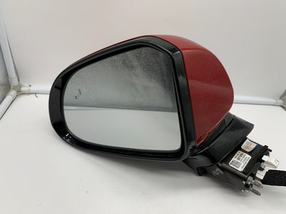 2019 Hyundai Santa Fe Driver Side View Power Door Mirror Red OEM Blind Spot