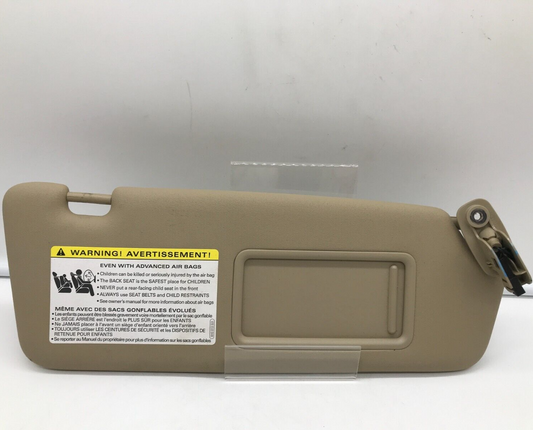 2002-2008 Audi A4 Sedan Passenger Sun Visor Beige Illuminated OEM E02B65010