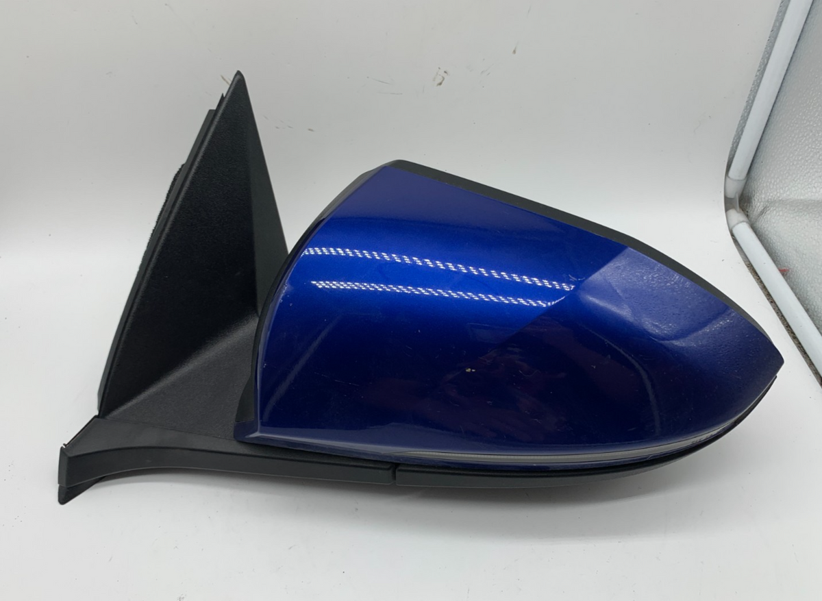 2022-2024 Hyundai Tucson Driver Side View Power Door Mirror Blue BSA A02B02028