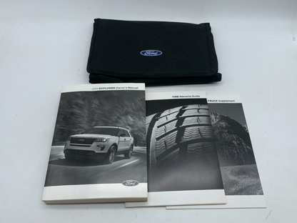 2019 Ford Explorer Owners Manual Set with Case OEM D03B37005