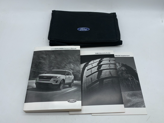 2019 Ford Explorer Owners Manual Set with Case OEM D03B37005