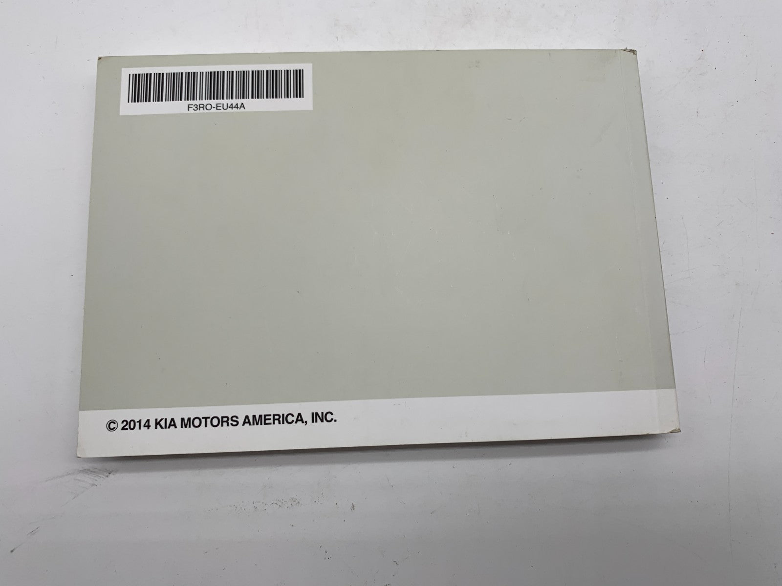 2015 Kia Cadenza Owners Manual Set with Case OEM B02B40047