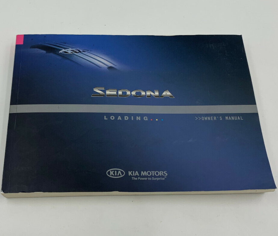 2005 Kia Sedona Owners Manual OEM D04B25083