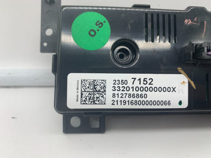 2018-2020 Chevrolet Traverse Rear Climate Control AC Heater OEM E01B53007