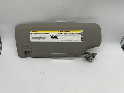 2011-2016 Chevrolet Cruze Passenger Sun Visor Sunvisor Gray OEM E01B07030
