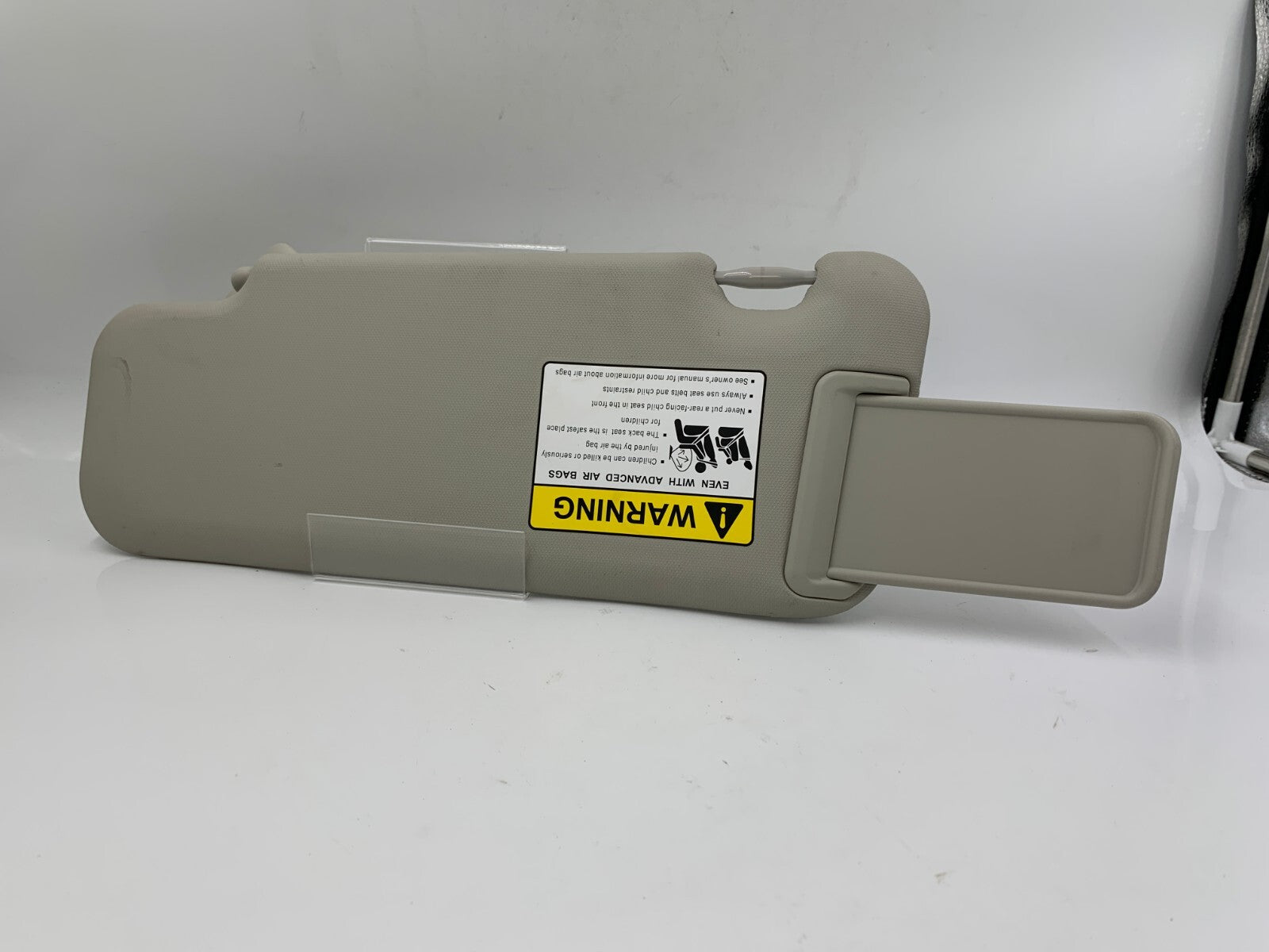 2014-2018 Mazda 3 Passenger Sun Visor Gray Illumination OEM E01B31029