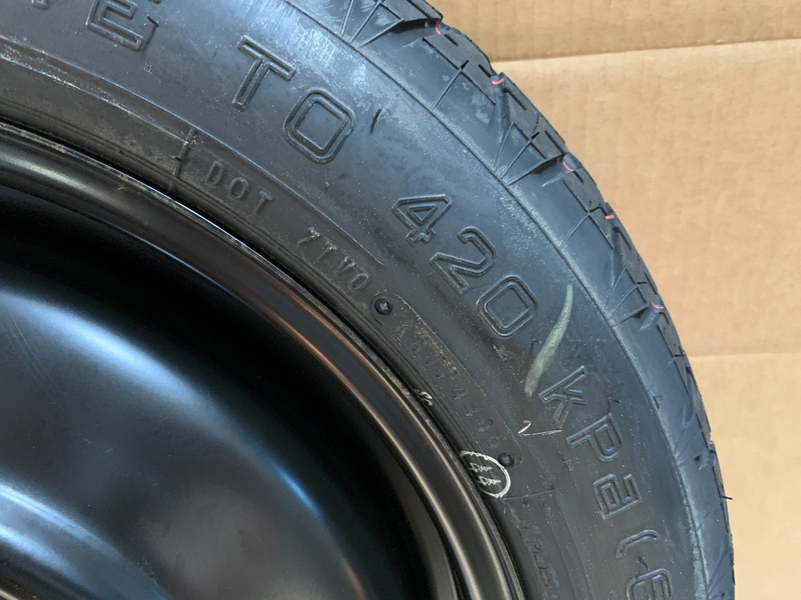 2007-2017 Toyota Camry 17" Spare Tire Compact Donut Wheel OEM T155/70D17 OEM