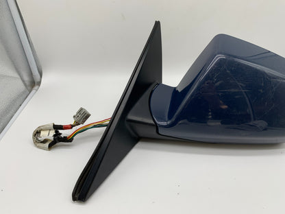 2008-2014 Cadillac CTS Driver Side View Power Door Mirror Blue OEM A02B07019