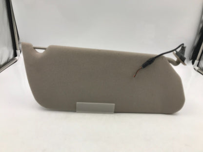 1998-1999 Cadillac Deville Driver Sun Visor Gray Illuminated OEM E01B41081