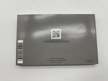 2024 Nissan Sentra Owners Manual Set with Case OEM B02B56004