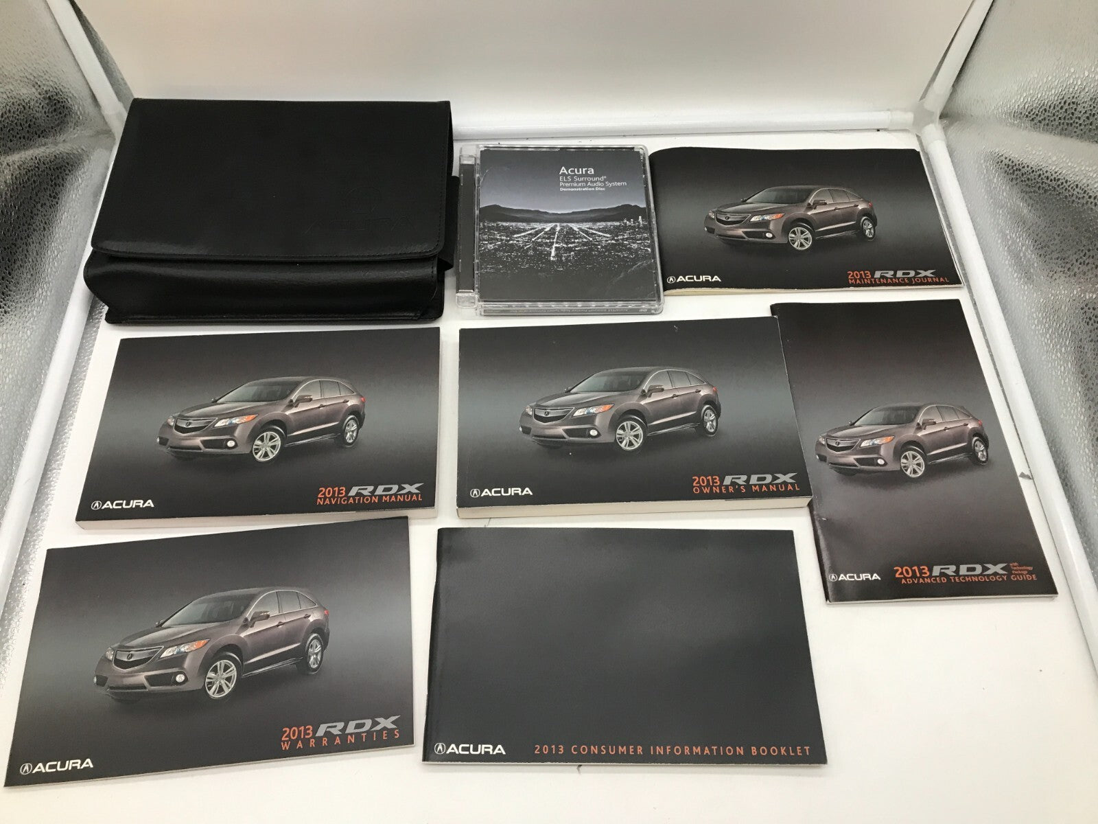2013 Acura RDX Owners Manual Set with Case OEM