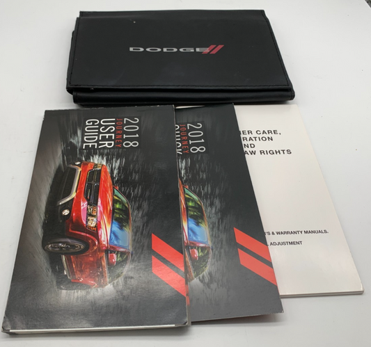 2018 Dodge Journey Owners Manual Set with Case OEM A02B37012