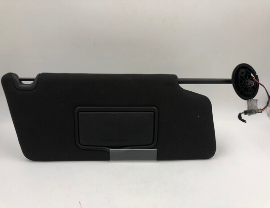 2011-2015 Ford Explorer Passenger Sun Visor Illuminated Black OEM D03B26043