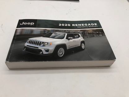 2020 Jeep Renegade Owners Manual Set OEM C01B53025