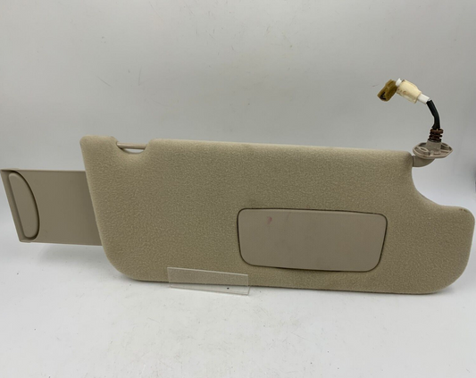 2005-2008 Buick Endeavor Passenger Sun Visor Tan Illuminated OEM C03B33056