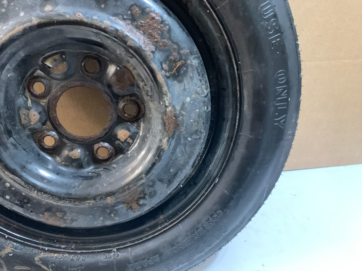 2008-2015 Chrysler Town & Country 16" Spare Tire Compact Donut T145/90D16 106M